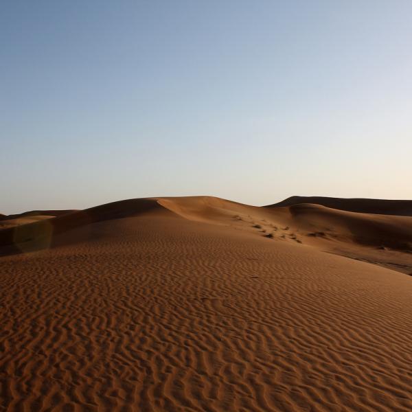 Irgendwo in der Wüste in Dubai