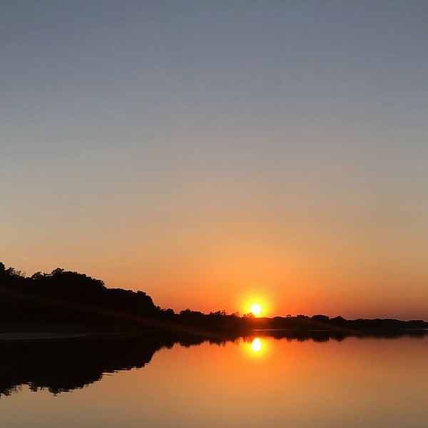Sonnenuntergang am Seddiner See
